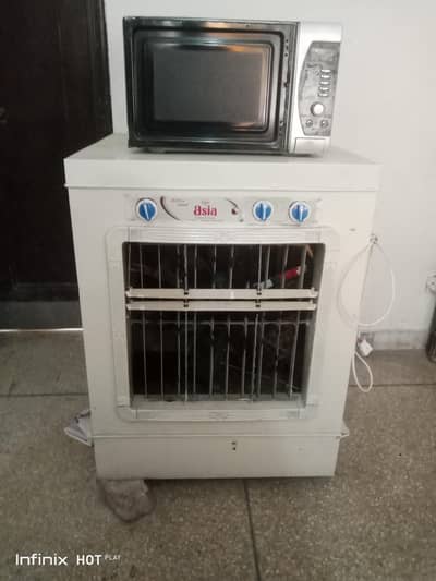 Air cooler and oven for sale.