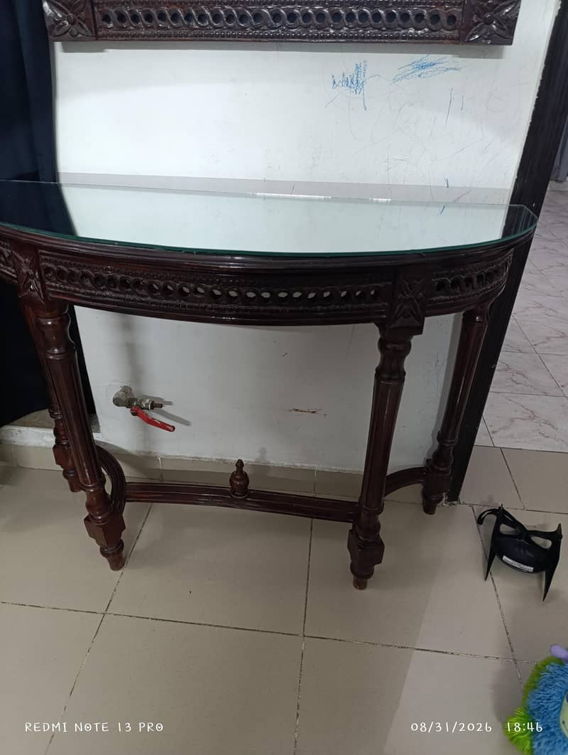 console with mirror 1
