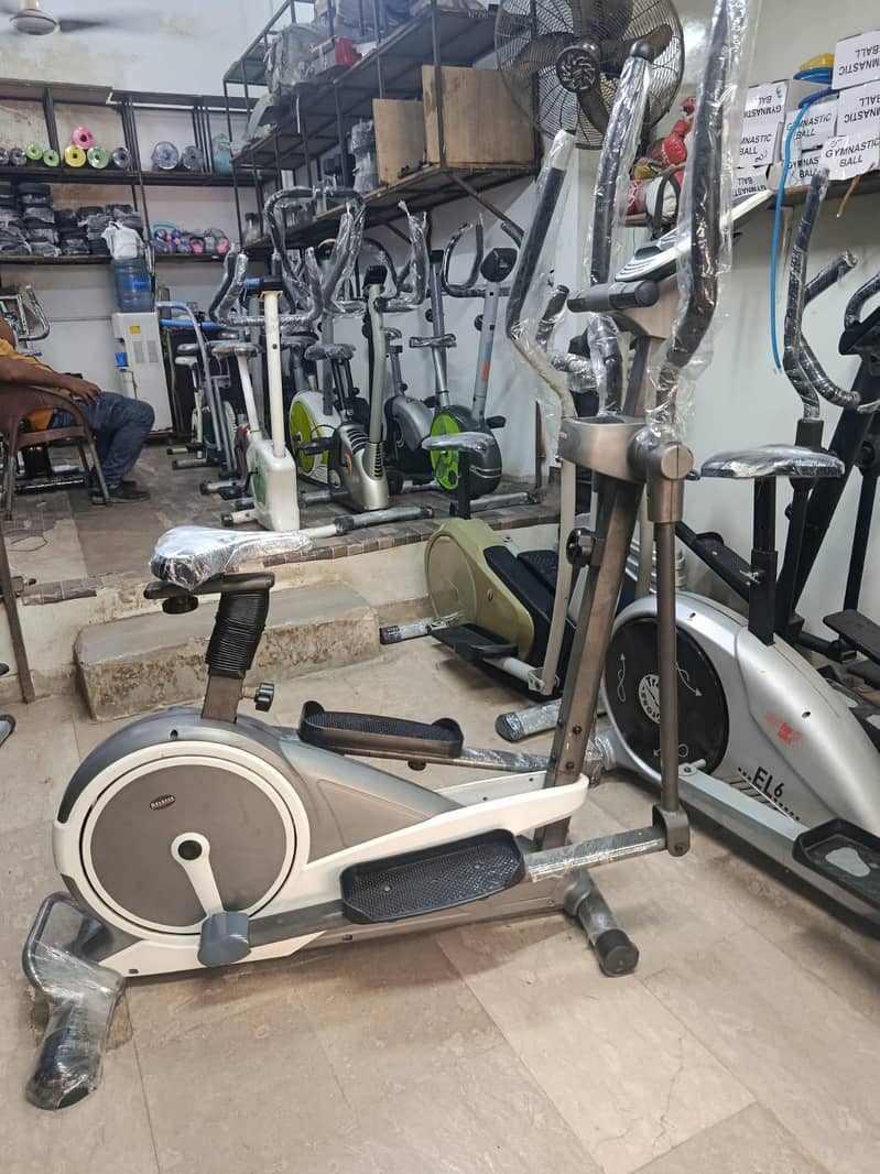 Exercise ( Elliptical cross trainer) cycle 12