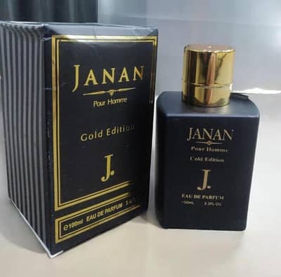 Men's Eau de Parfum 100ml Black Bottle Gold Cap