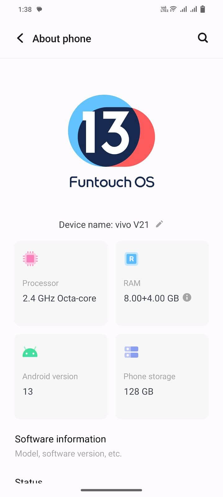 Vivo V21 1