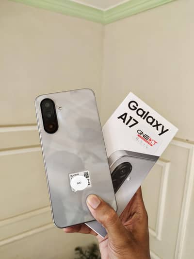 Samsung Mobile A17 (8gb/258Gb) Just Box Open (12 Months Warranty)