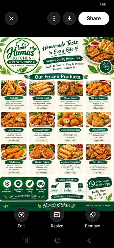 frozen foods