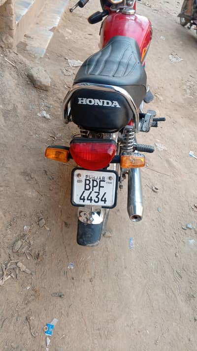 road princess cd 70 lahore number  used bike