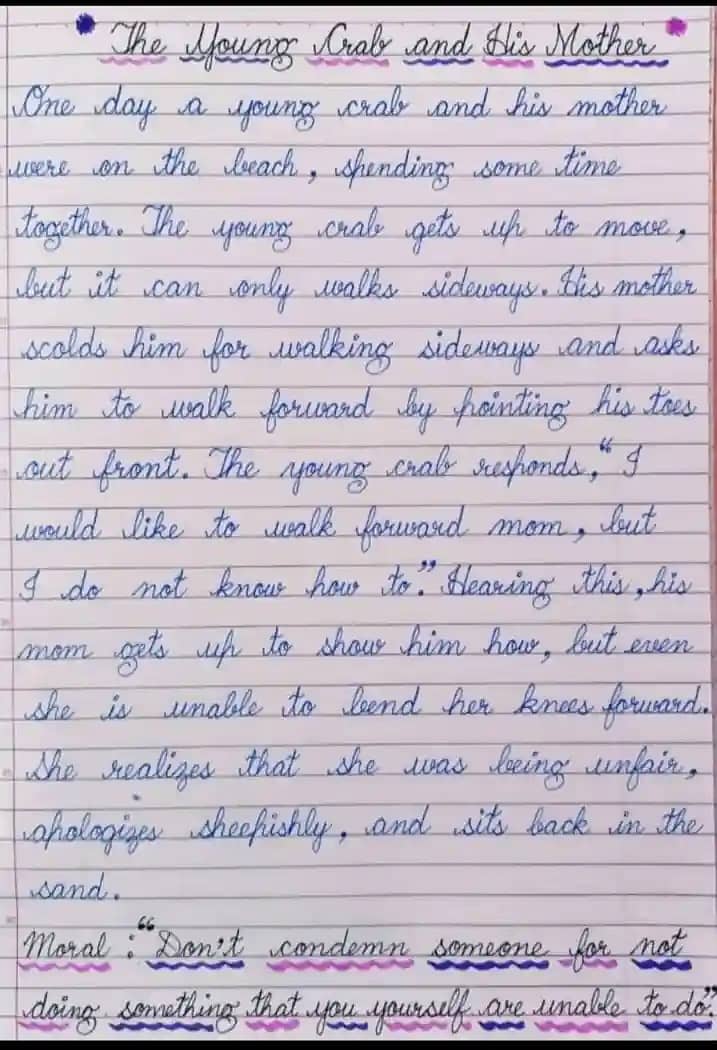 Neat & Clean Handwriting Work - Assignment / Notes / Project 1