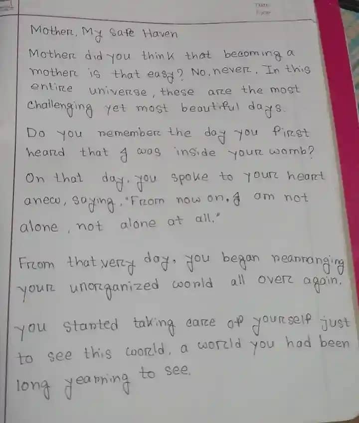 Neat & Clean Handwriting Work - Assignment / Notes / Project 9