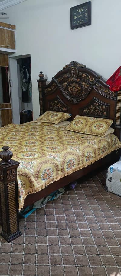bed and mattress