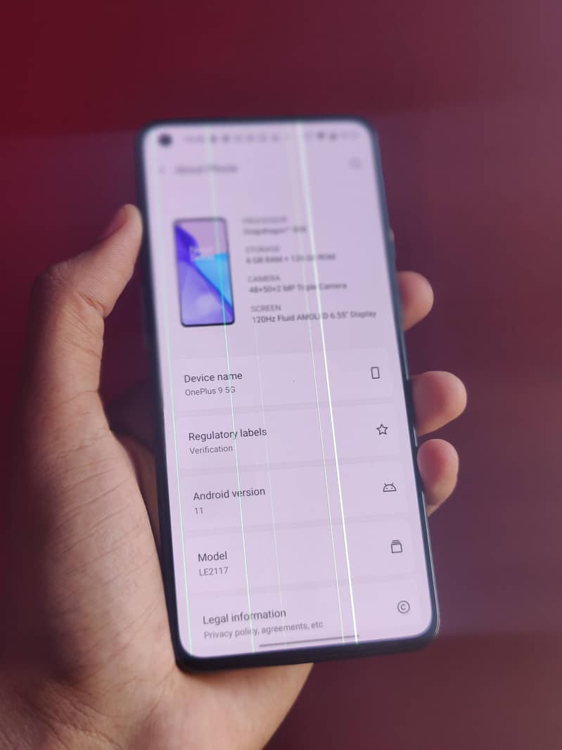 One Plus 9 pta approved 2
