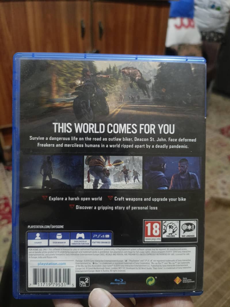 DAYS GONE PS 4 2