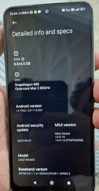 Xiaomi Redmi Note 12