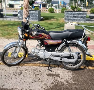 Honda CD 70 Black 2026 | 1st Owner
