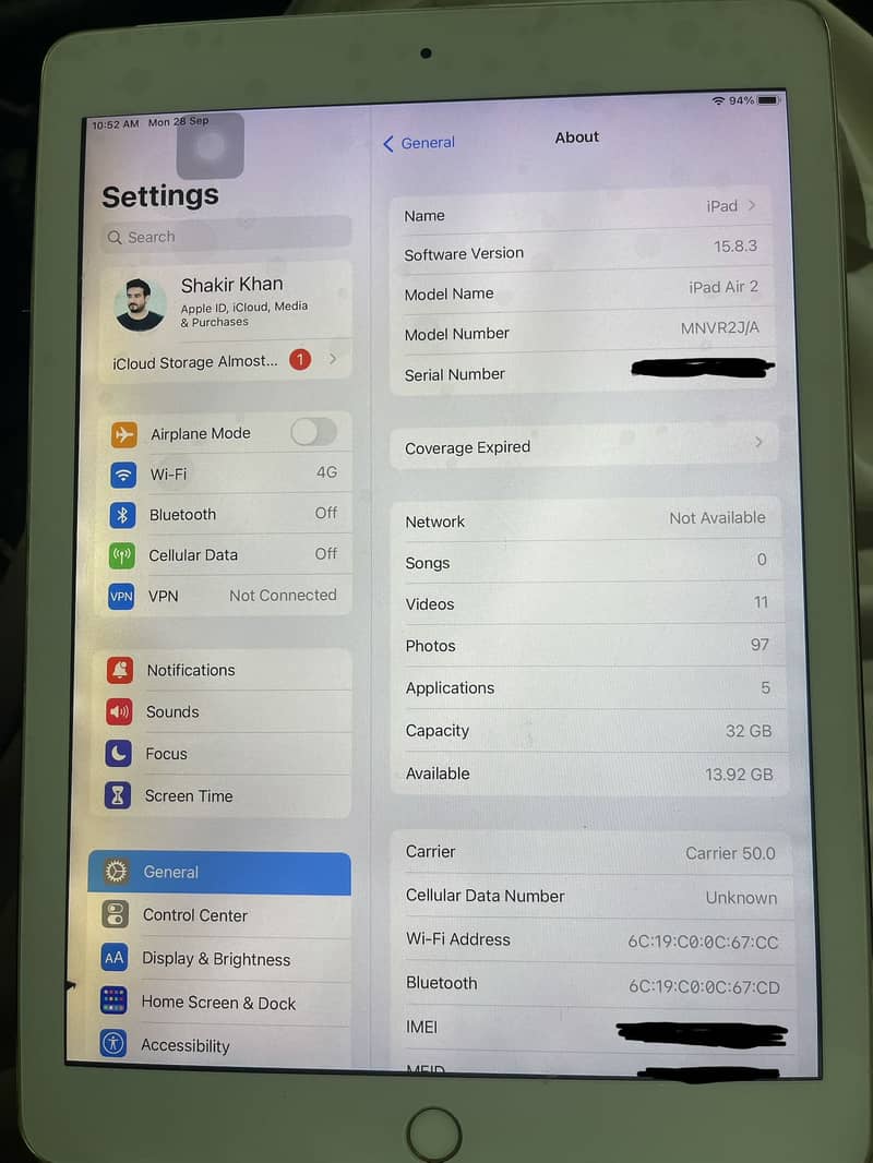 iPad Air 2 4