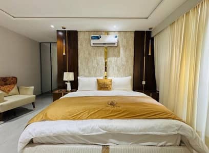 Daily, & Weekly Basis One Bedroom Fully Furnished Luxury Apartment Available For Rent in Pavilion99 Islamabad. Bahria Town Phase 4, Paradise Commercial Near G. T Road Islamabad & Bahria Town Phase 1, Or Phase7 Rawalpindi Luxury Apt Available