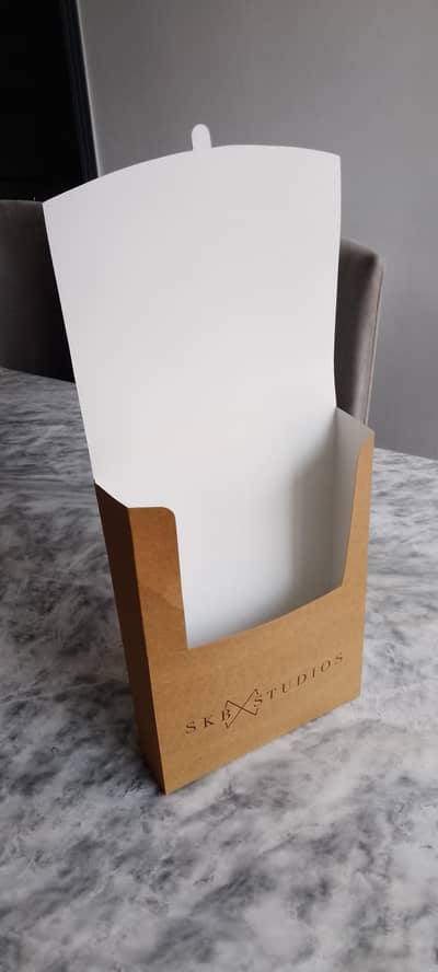 Brand new garment package boxes