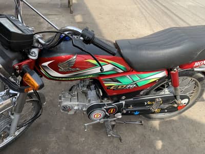 Honda CD 70 model 2022 all documents available