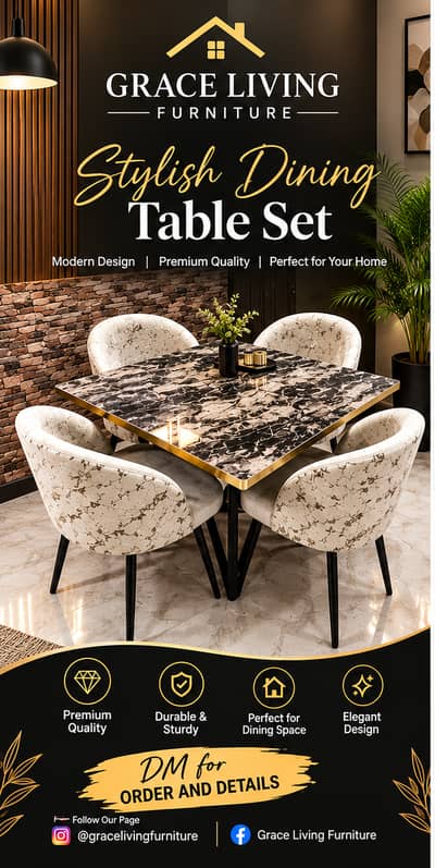 4 chair. Dining table for sale, 4 chair table, Dining table for sale