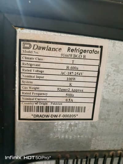 Fridge new condition