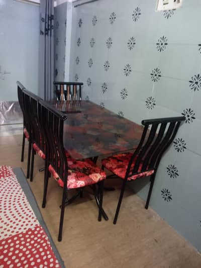 Dinning table set.