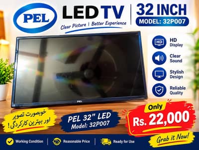 PEL 32 Inch LED TV for sale