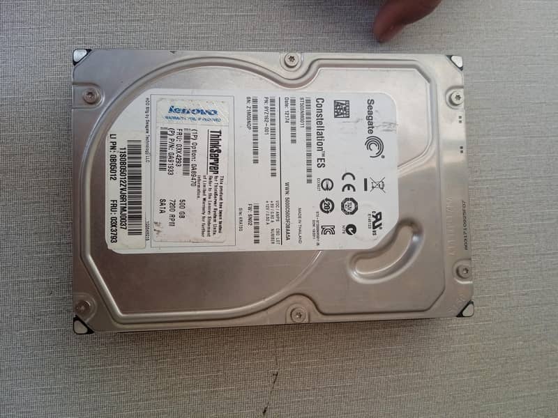 computer RAM 500GB 0