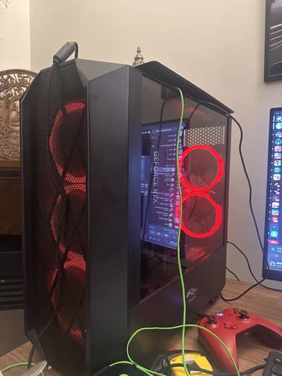 Thunder Thor ATX Gaming Case with 5 ARGB Fans – Black