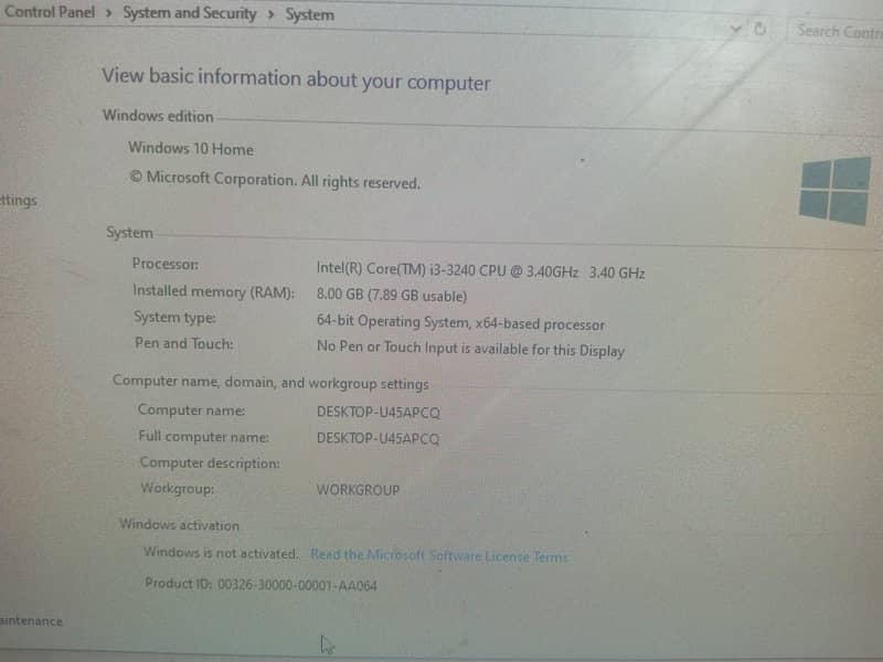 dell optiplex 7010 core i3 3rd generation 4
