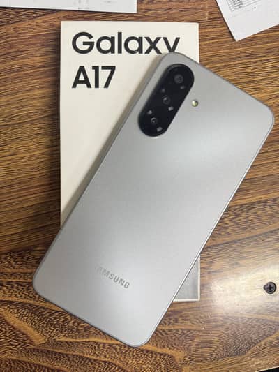 Samsung A17 8/256 With 8 month warranty