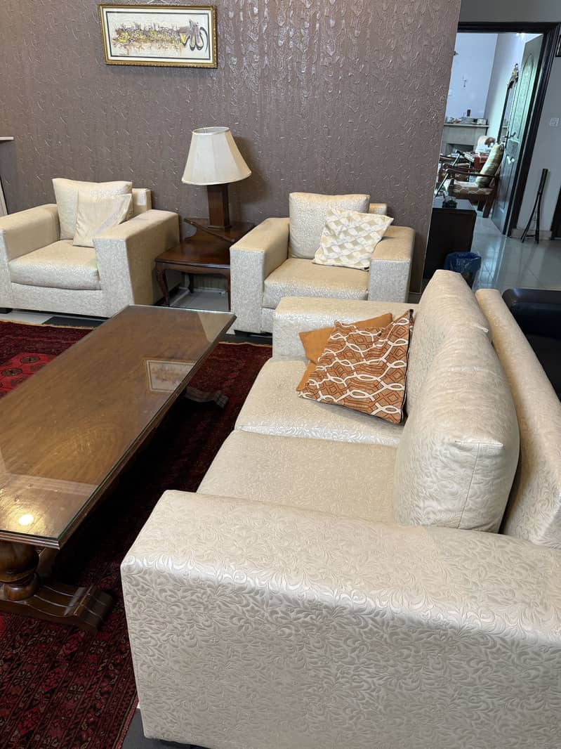 Seven seater sofa set 0