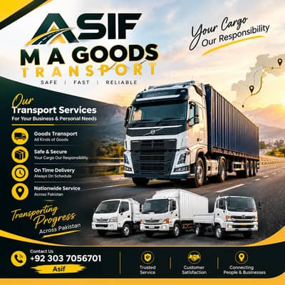 Goods transport | House shifting | Masda shahzor Truck with labour