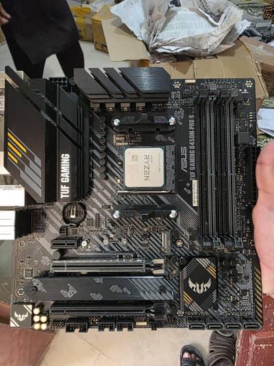 ASUS TUF Gaming B450M-PRO S + Ryzen 5 3600
