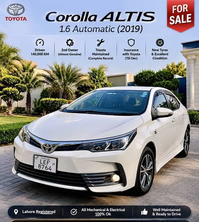 Toyota Corolla Altis 2019