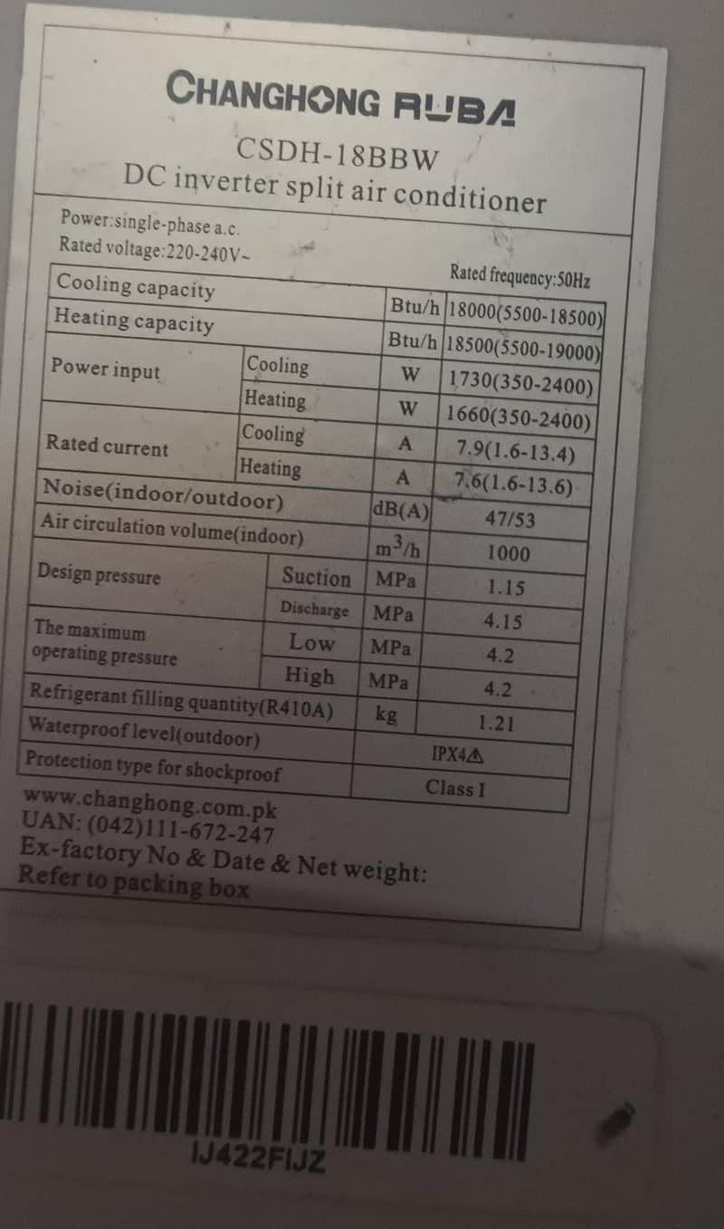 inverter ac split 5