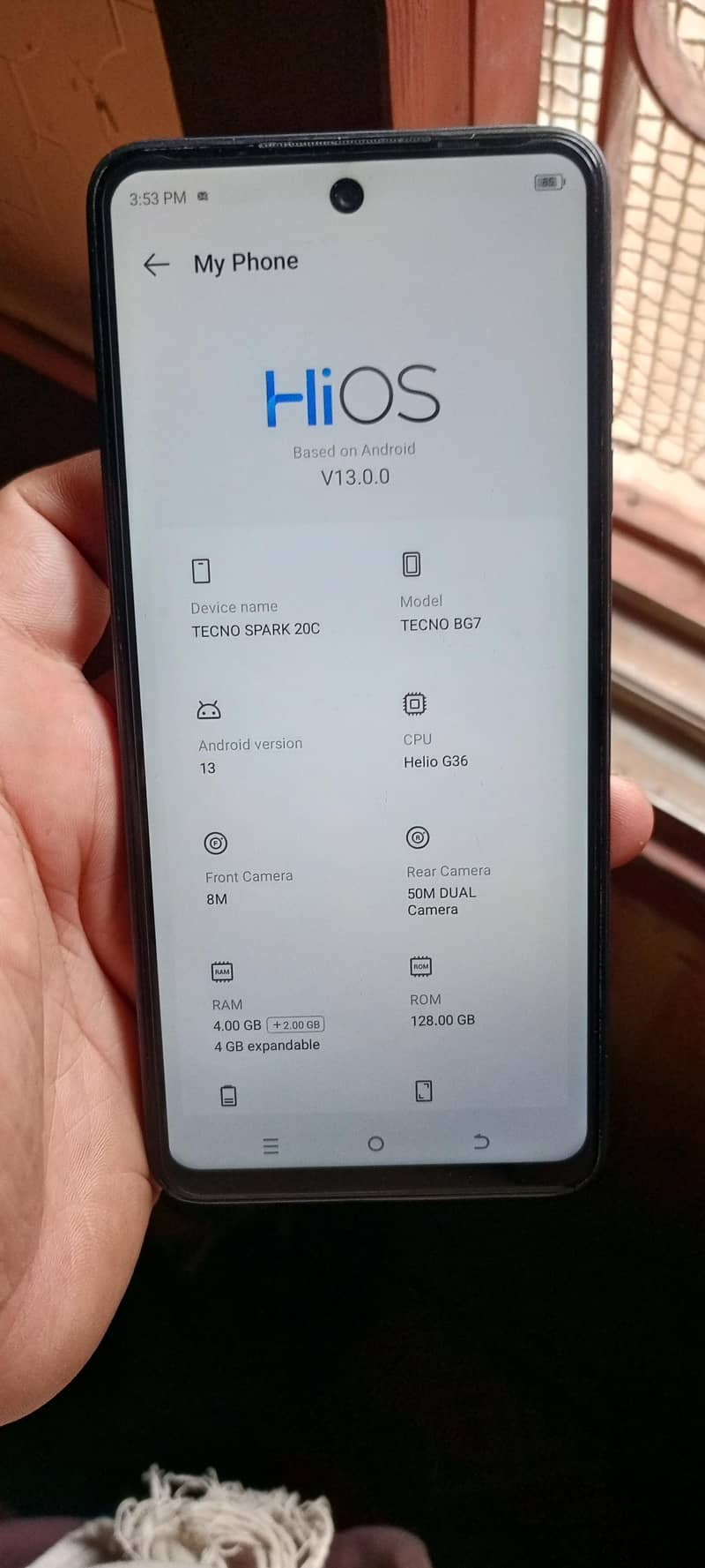 Tecno Spark 20C 5