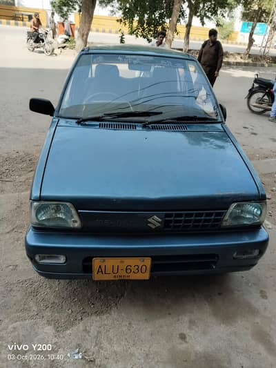 Suzuki Mehran VX 2006 only petrol 2 3 pic tachap baqi gainian