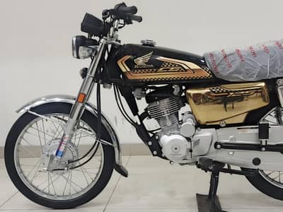 Honda CG 125 2024/25 Model Golden Edition