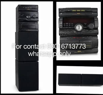 VACS RX70 Music System + 2 Speakers