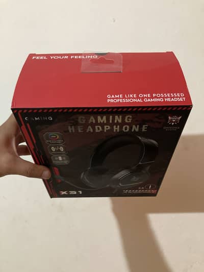Gaming headset boxpack