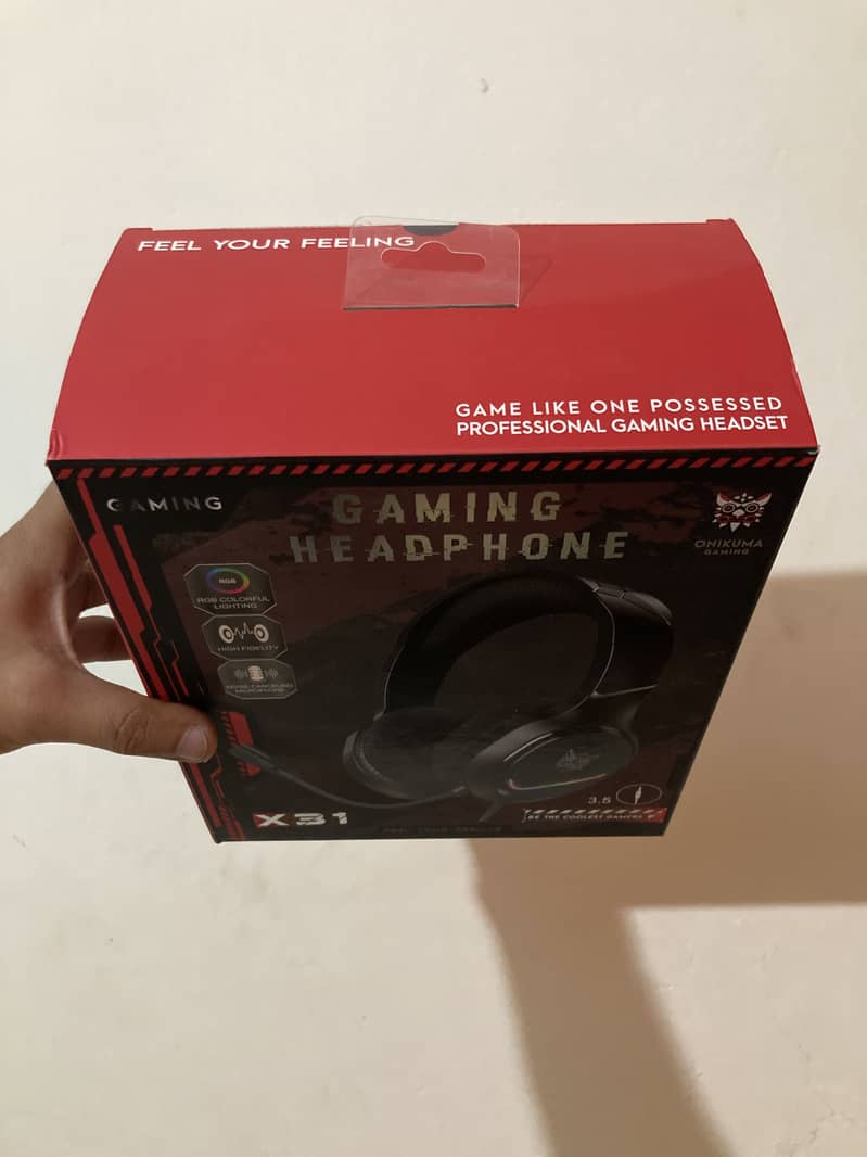 Gaming headset boxpack 0