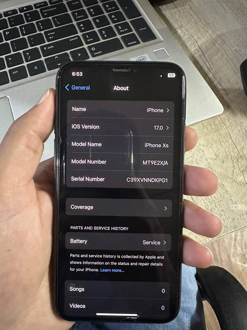 Apple iPhone XS 6
