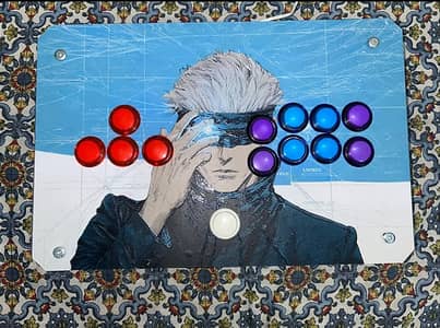 Custom made Liverless Acrylic Arcade stick for PC