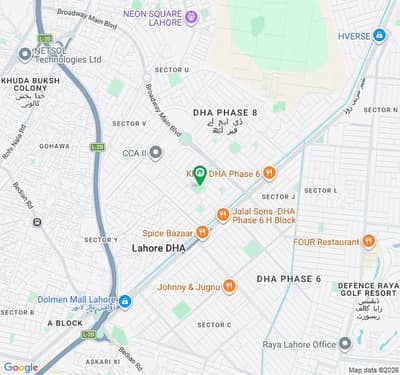 3 Kanal Residential Plot Is Available For Sale In DHA Phase 8 Plot # W 473+74+75