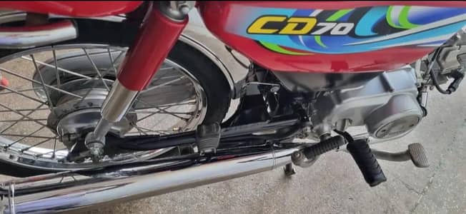 Honda CD70 = 2024 Model For Sale / 03247915246