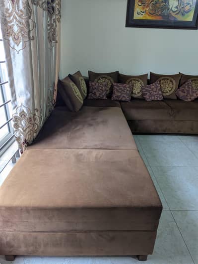 L shape sofa