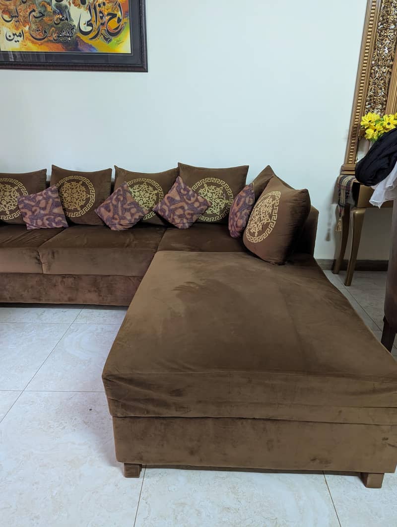 L shape sofa 1