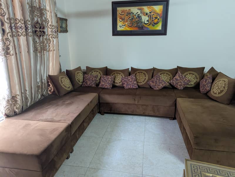 L shape sofa 2