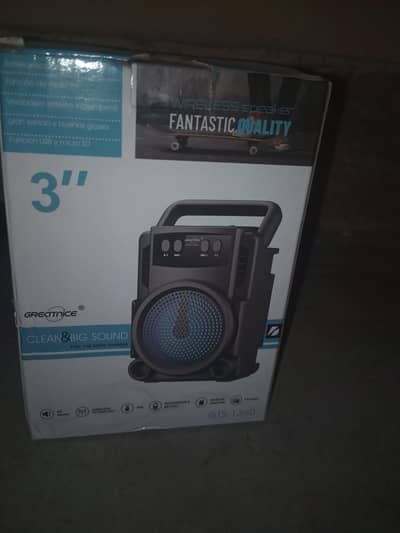 wireless speaker fantastic quality HD SOUND quality and usb