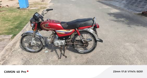 Honda cd 70 2015 for sale only copy contact no 03146621971