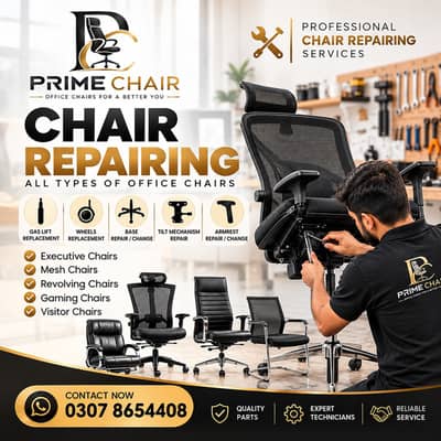 Office Chair Repairing karachi | Executive & Mesh Chair Repair