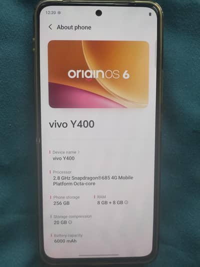 Vivo Y400