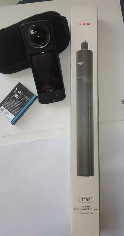 TT52, 59 inches extention pole Tripode